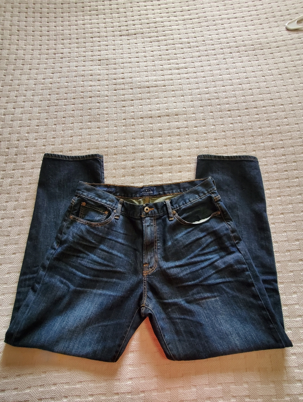 Lucky Brand 221 Original Straight Jeans Vintage 36/30 Dark Wash Men's - Picture 9 of 11